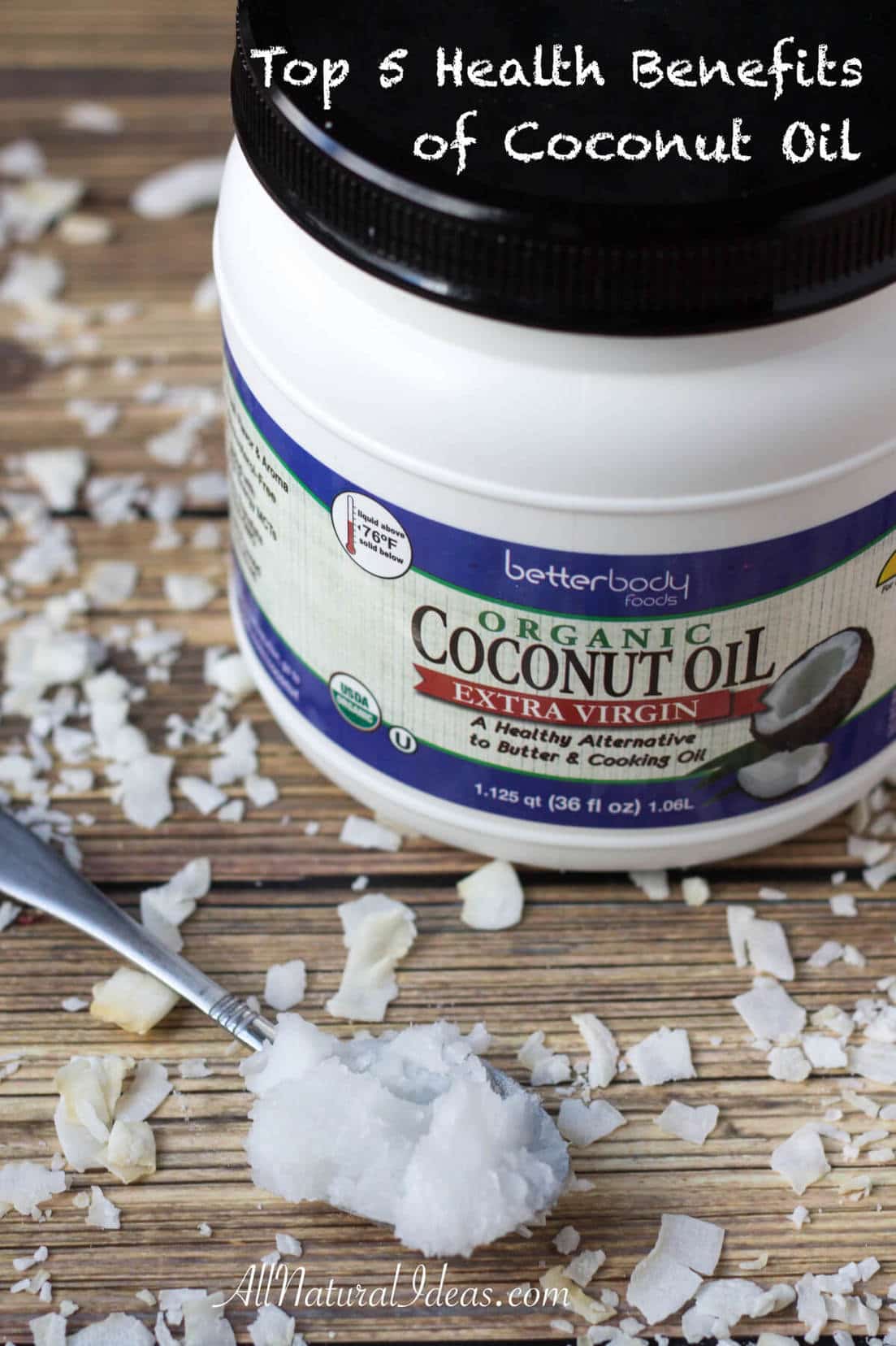 Top 5 Health Benefits of Coconut Oil