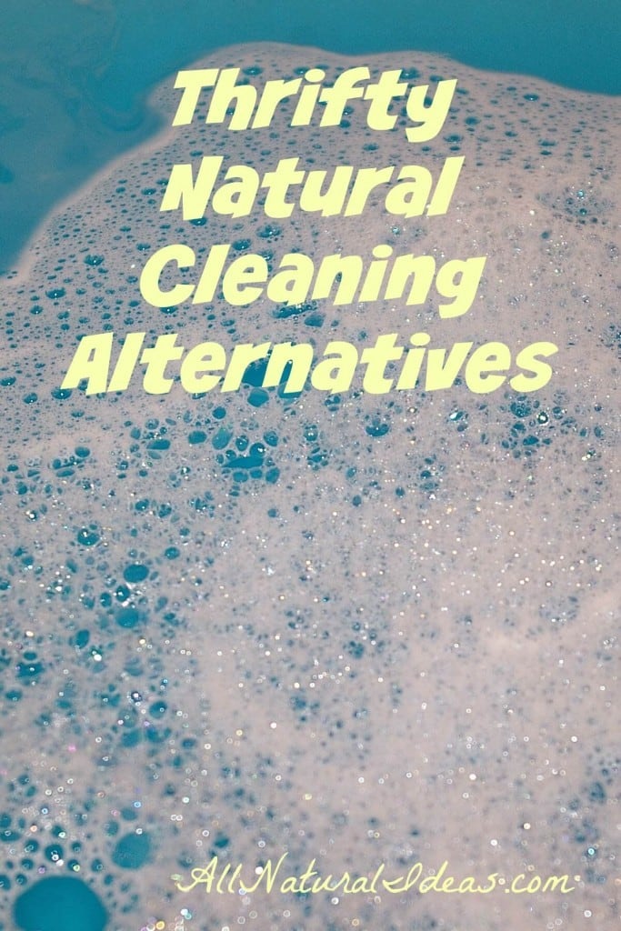 Tired of paying high prices for cleaning supplies? Worried synthetic chemicals are bad for your family. Here are thrifty natural cleaning alternatives!