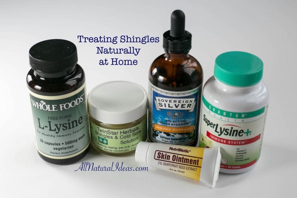 Products to Treat Shingles Naturally at Home