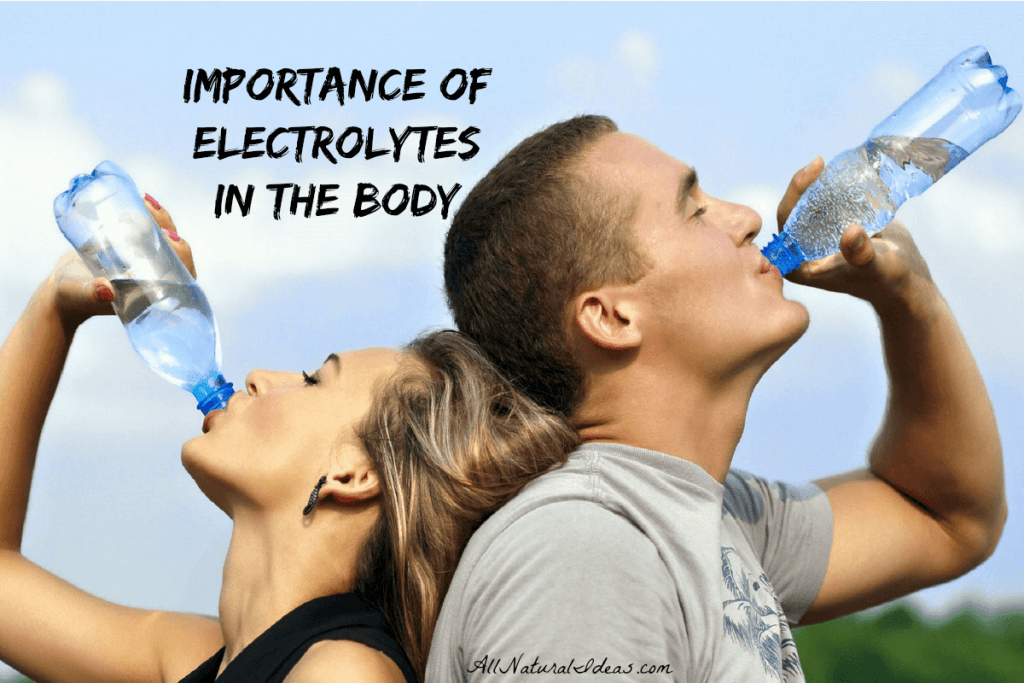Importance of electrolytes in the body