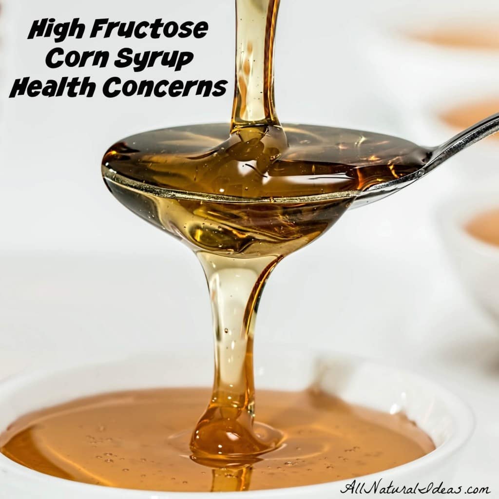 Many may wonder if high fructose corn syrup is really worse than regular sugar. What are the high fructose corn syrup health concerns? | allnaturalideas.com