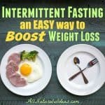 Intermittent fasting diet plan to lose weight