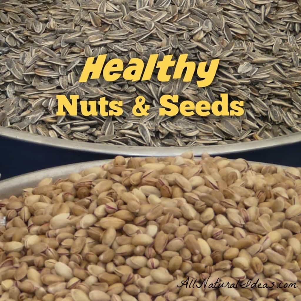 Looking for a way to reduce heart disease? Want to boost your immune system? Try incorporating these 6 healthiest nuts and seeds into your daily diet. | allnaturalideas.com
