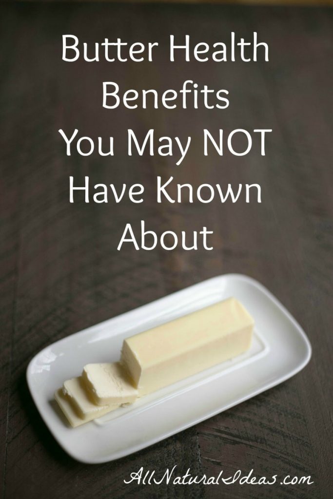 Hear the rumors that butter is bad? It causes heart problems and other issues? Well learn the truth. Check out these amazing butter health benefits. | allnaturalideas.com