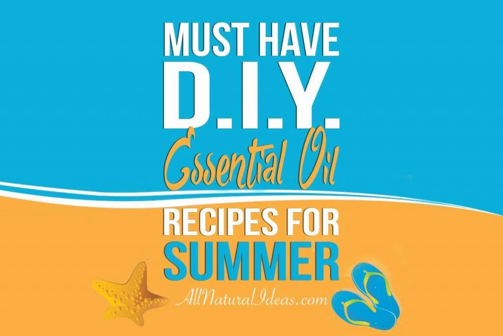 A collection of must have summer DIY essential oil recipes. Once you give them a try, these recipes are sure to become warm weather favorites!