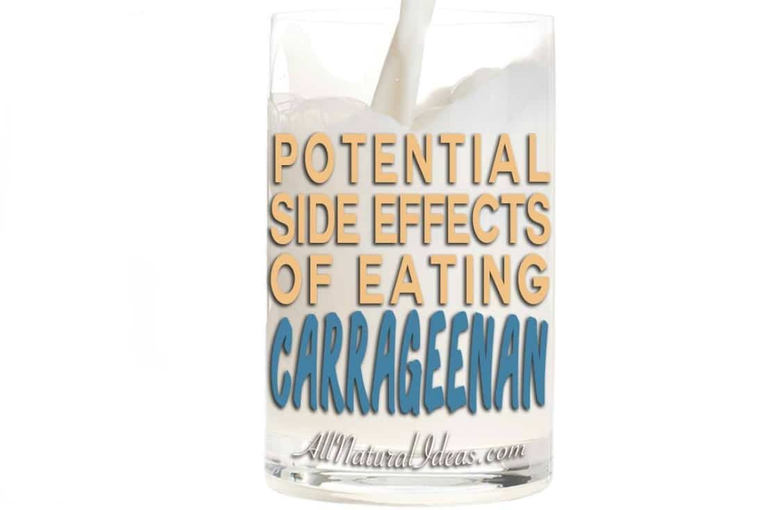 Carrageenan side effects