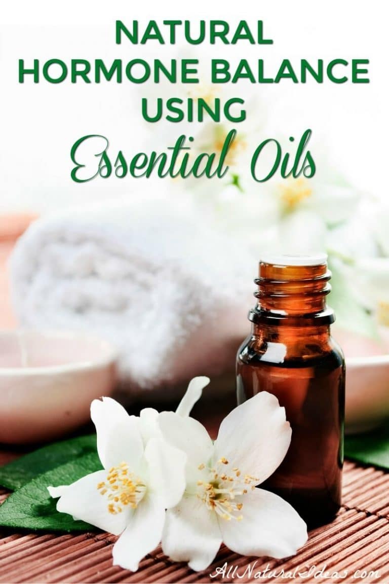Natural Hormone Balance Using Essential Oils All Natural Ideas