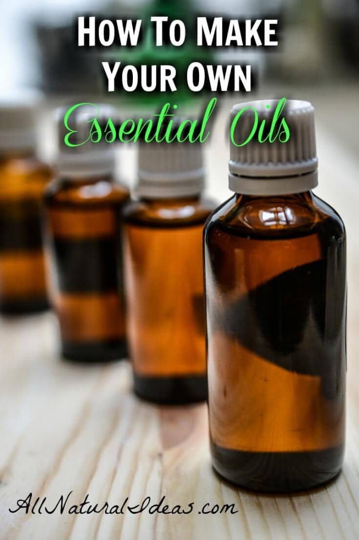 How to Make Your Own Essential Oils | All Natural Ideas