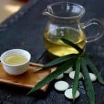 Bamboo leaf tea benefits hair nails