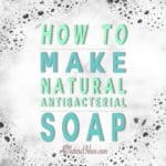 All natural antibacterial soap
