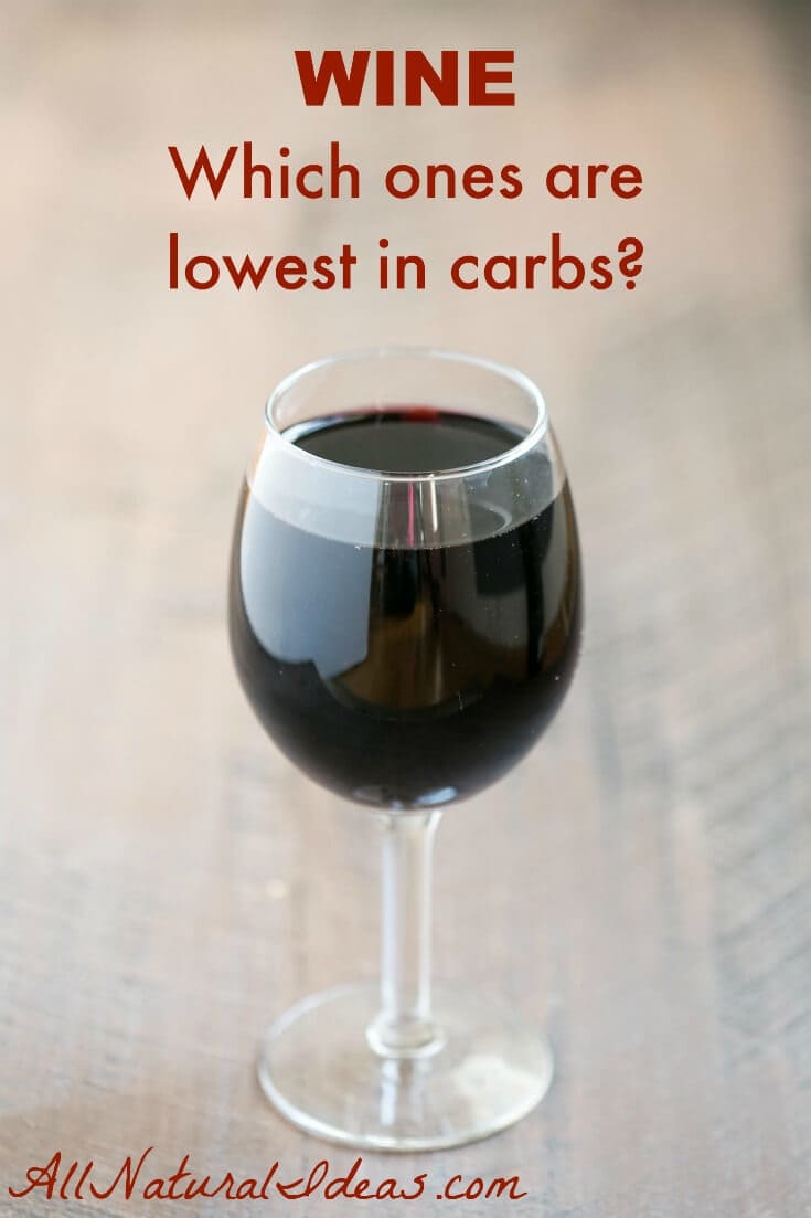 Which wines are lowest in carbs?