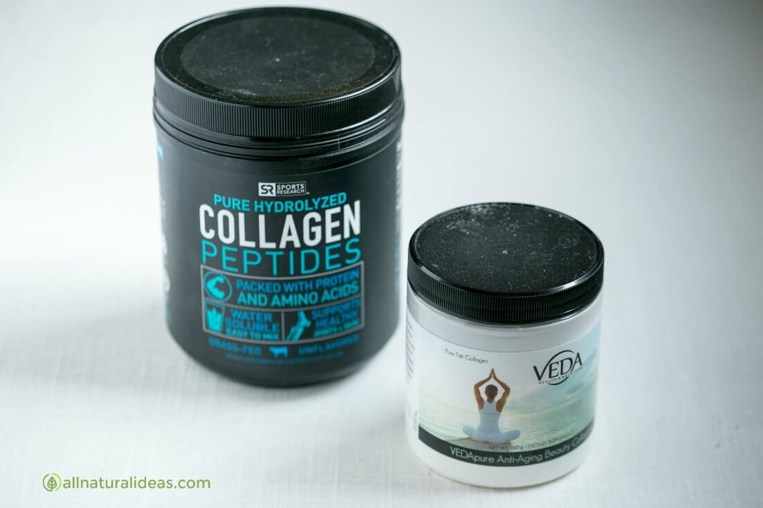 Marine collagen peptides benefits jars