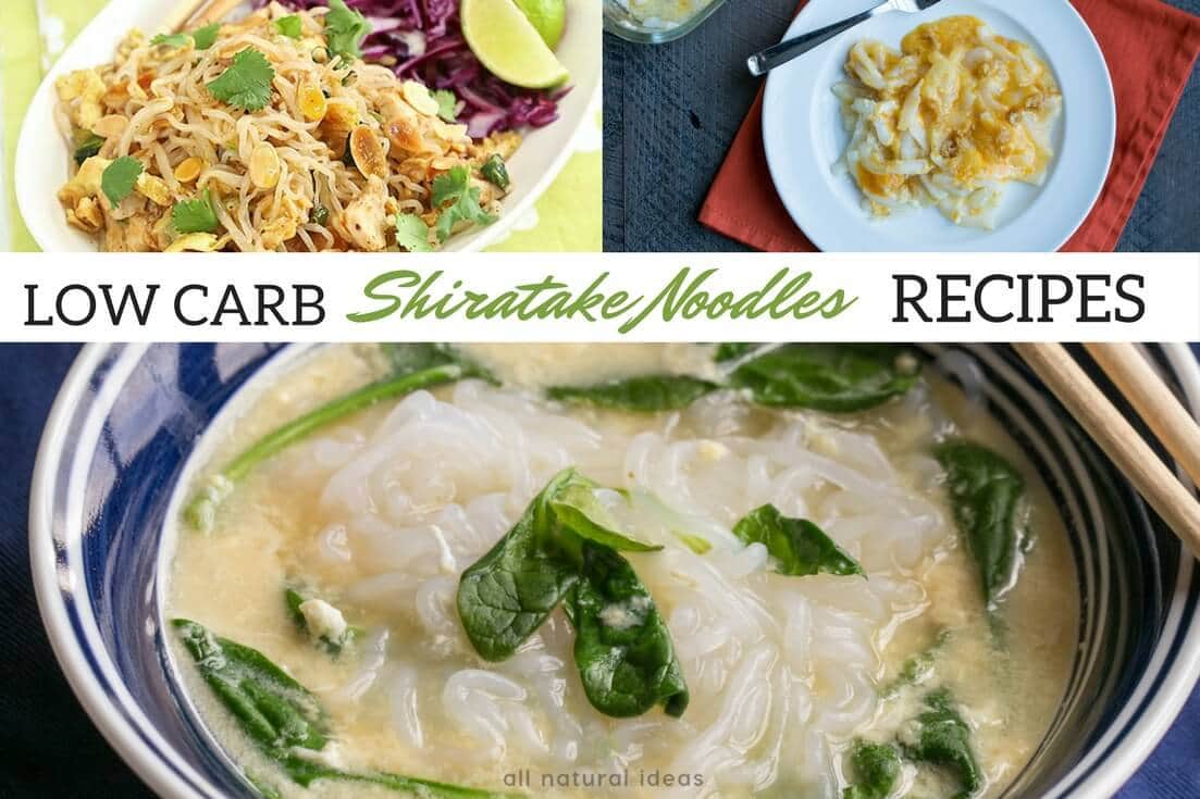 Low carb shirataki noodles recipes