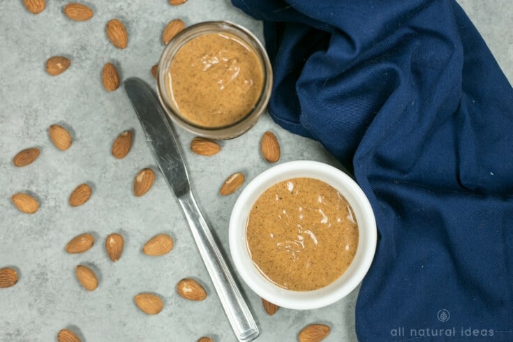 Here's how to make almond butter