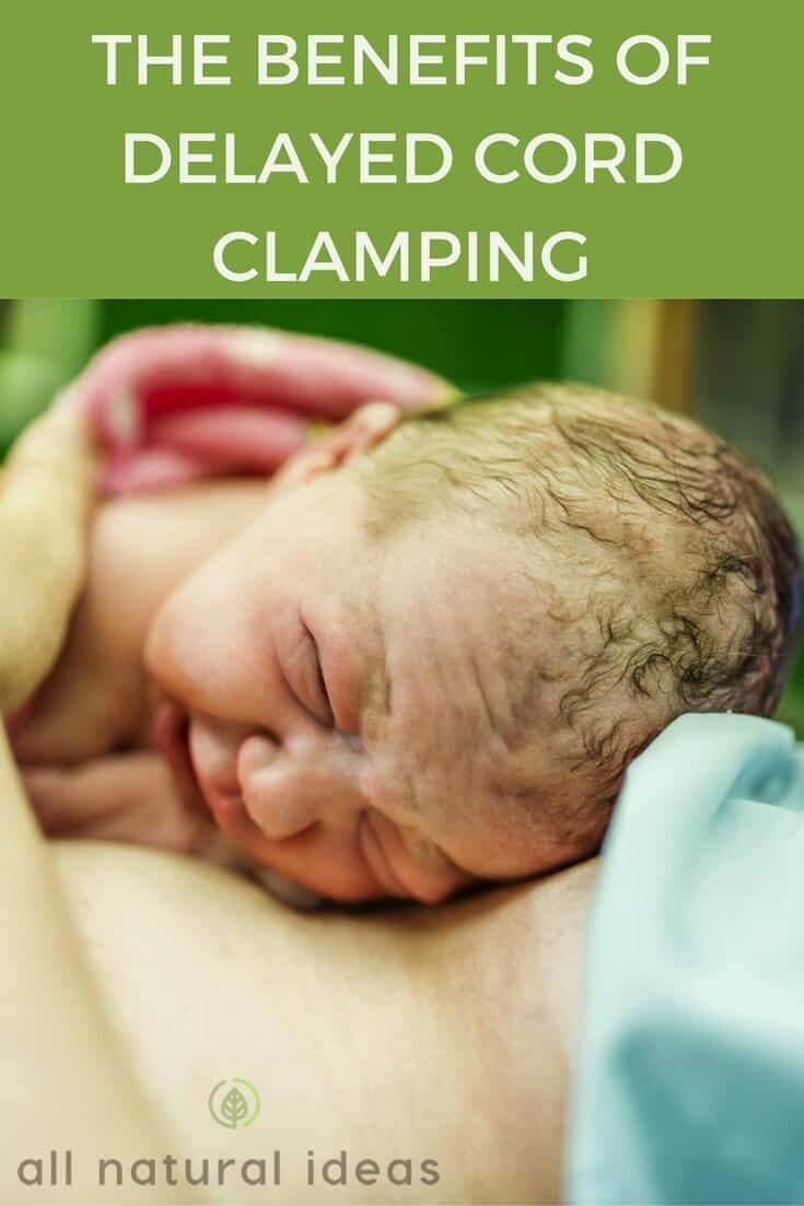 The benefits of delayed cord clampling
