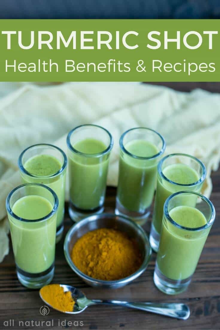 Turmeric shots for health