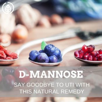Sugar is the last thing you'd expect to help treat a UTI. However, d-mannose is a special kind of sugar that may help prevent bad bacteria from sticking around the urinary tract. 