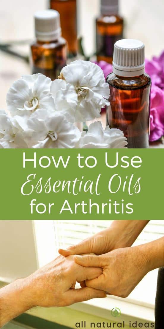 Essential oils for arthritis