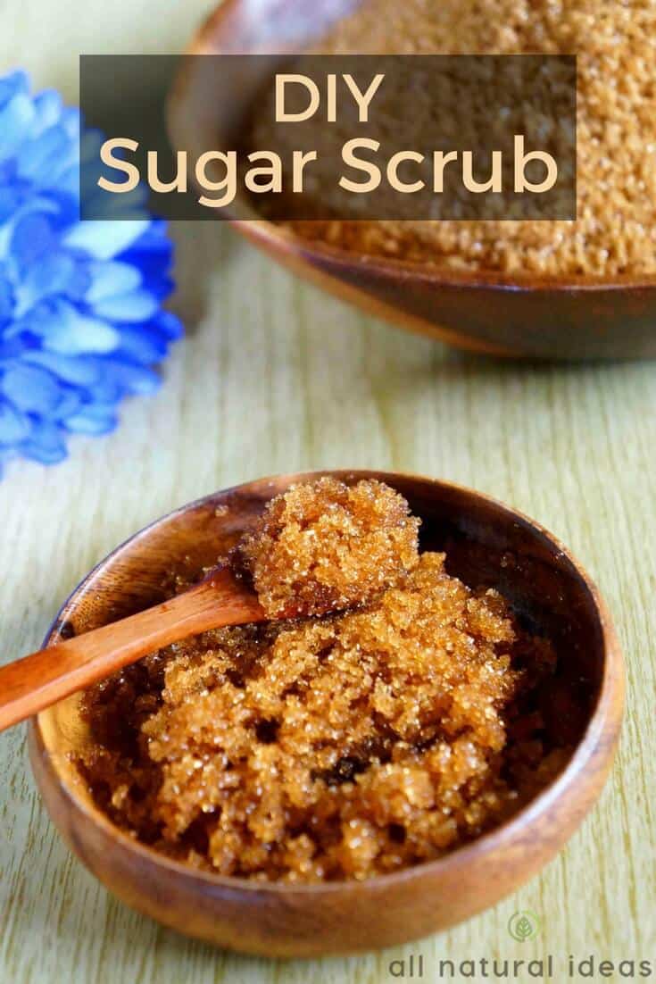 Organic sugar scrub benefits with DIY recipe