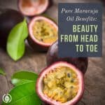 Pure maracuja oil benefits (passion fruit) include moisturizing skin, nourishing hair, reducing anxiety and promoting deeper sleep....