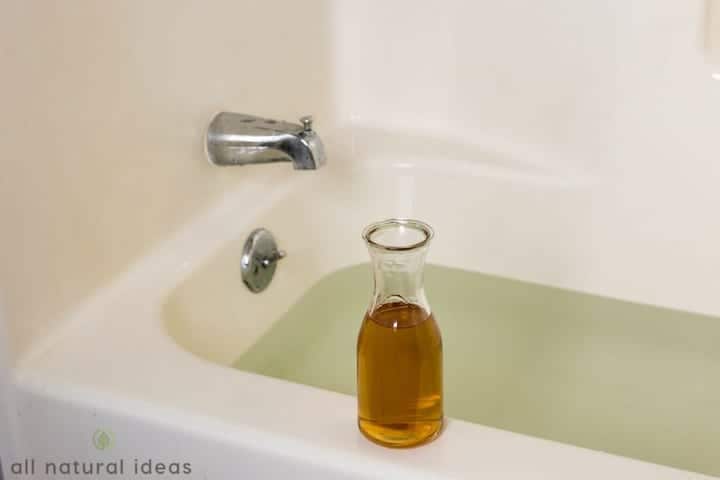 apple cider vinegar uti bath