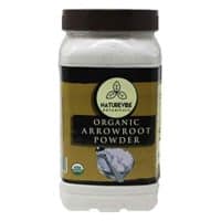 Naturevibe Botanicals Organic Arrowroot Powder, 16 ounces | Arrowroot Flour or Arrowroot Starch | Gluten Free and Non-Gmo | Manihot esculenta | Cooking and Baking | Thickening Agent.