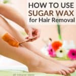 sugar wax natural hair removal